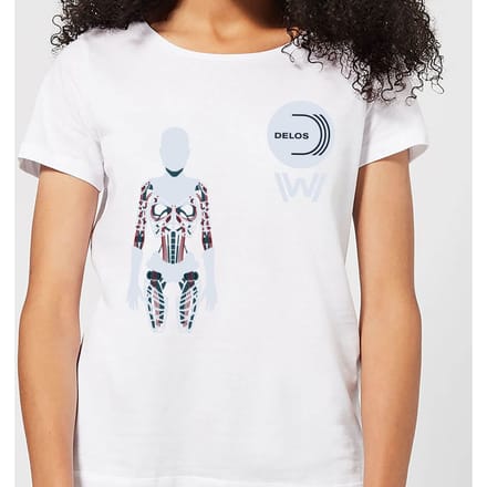 Westworld Delos Host Women's T-Shirt - White - L