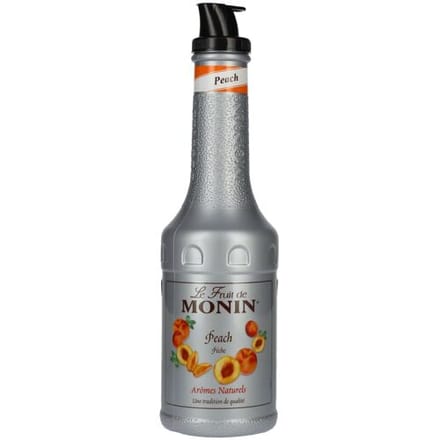 Monin Fruitsiroop perzik professioneel 1L