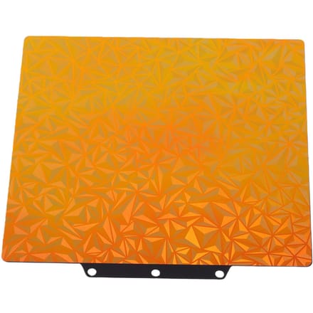 Bouwplaat Geschikt voor Flashforge Adventurer AD5X AD5M 3D Printer 235x235mm Gladde PEO Chameleon PEY Sterrenlicht Printen orange
