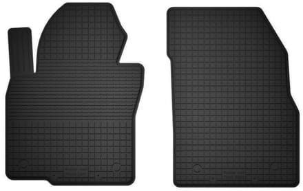 Wielganizator BasicProtect Serie - Rubber Autovloermatten - Vooraan - Antislip - Compatibel met Audi e-Tron SUV (2018-)