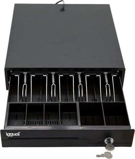 Kassa lade iggual IRON-10 Zwart
