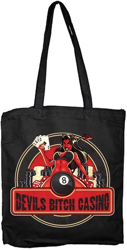 Hybris Devils Bitch Tote Bag SH-4-15026-LFH4-1