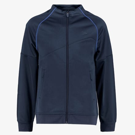 Dutchy kinder trainingsjas donkerblauw - Maat 128