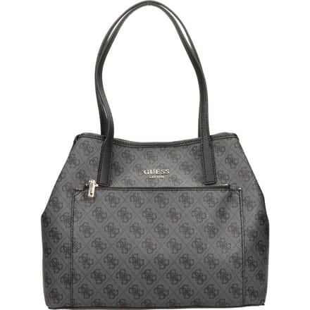 Guess Vikky dames shopper - Zwart multi - Maat Geen