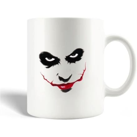Mug en Céramique Joker visage arraché