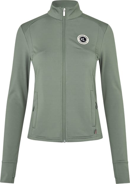 Kingsland Vest micro fleece KLLucy Green Agave - S