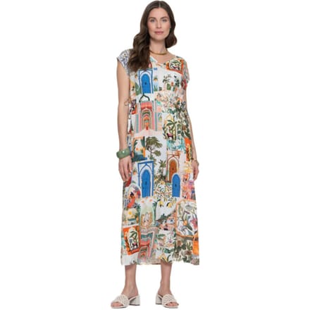 Geisha maxi jurk 67399-20 maat M