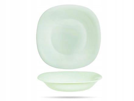 Luminarc Carine Diep Bord Groen 21 cm - Gehard Glas