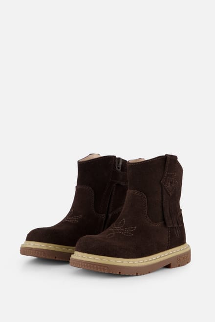 Shoesme Laarsjes bruin Suède - Dames - Maat 22