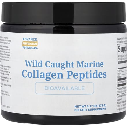 Advance Physician Formulas, Wild Marine Collagen Peptides, 175 g (6,17 oz)