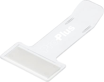 ProPlus Handige tickethouder met plakstrip - transparant kunststof - 76x40 mm