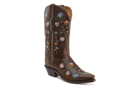 Bootstock Bouquet Dark Brown Cowboylaarzen - Dames - Bruin - Leer