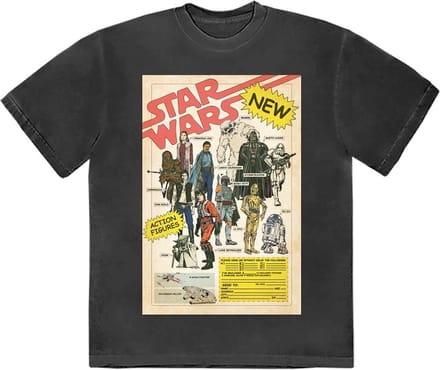 Disney Star Wars - Action Figures Heren T-shirt - S - Zwart