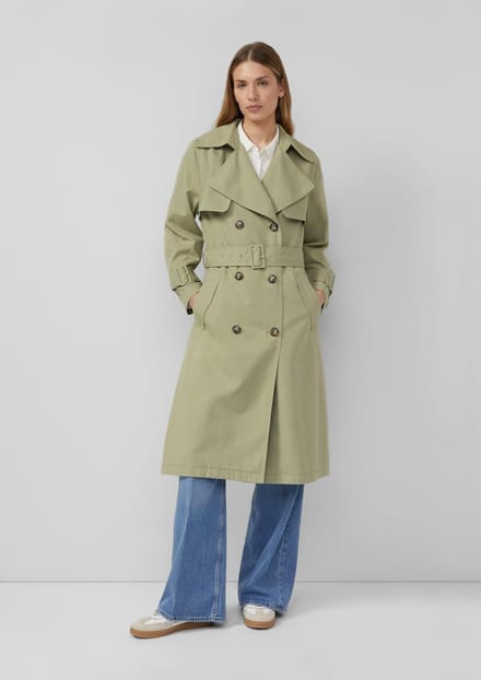 s.Oliver - female - Lichtgewicht trenchcoat van lyocell