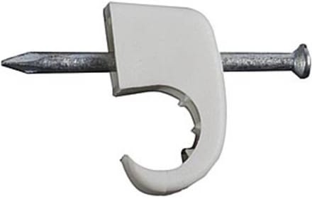 Fischer MNS 7-11 Spijkerclip 94674 Bundel-Ø (bereik) 7 tot 11 mm Halogeenvrij Grijs 100 stuk(s)