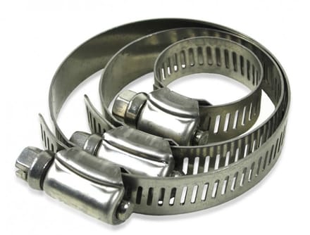 Slangklem RVS 8mm - 23mm