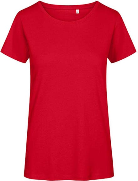 Promodoro Women´s Premium-T Organic E3095 - Fire red - M
