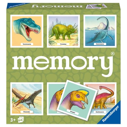 Educatieve spelletjes grand memory® dinosaurussen Ravensburger