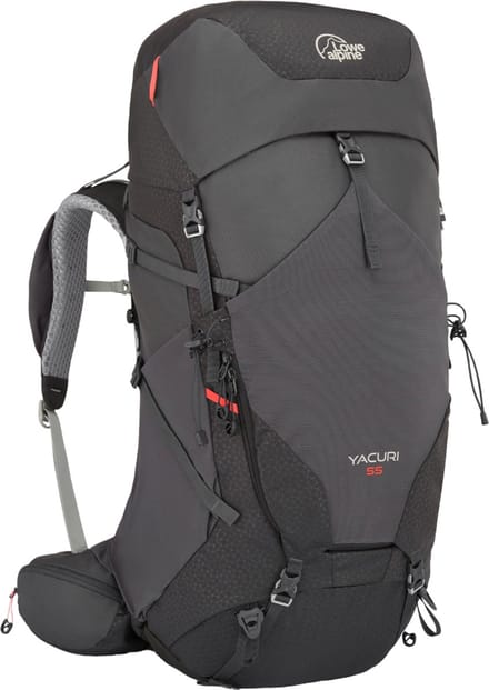 Lowe Alpine Yacuri 55 Backpack - 51-60L Backpack - Anthracite/Graphene