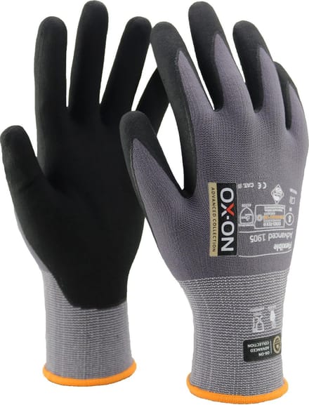OX-ON Flexible Advanced Touchscreen 1905 werkhandschoen - maat M/8