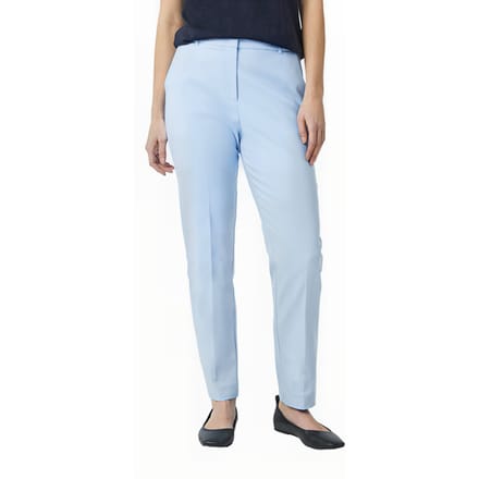 Broek met persplooien