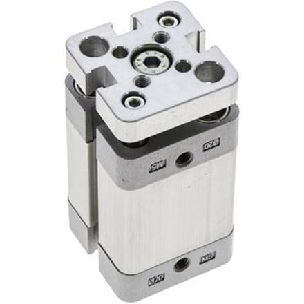 ISO 21287 Compacte Dubbelwerkende Cilinder 20-20mm - Magnetisch - Niet-roterend
