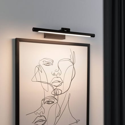 Paulmann Mingo 95564 LED-schilderijlamp 9.5 W Warmwit Zwart