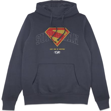 DC Comics Superman 'Last Son Of Krypton' Hoodie - Navy - S