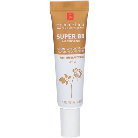 Erborian BB & CC Creams Super Crème au Ginseng SPF 20 Getinte dagcrèmes Dames 15 ml