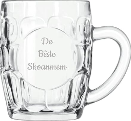 Gegraveerde Bierpul 55cl De Bêste Skoanmem