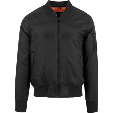 Build your Brand Bomber Jacket BY030 - Black - S