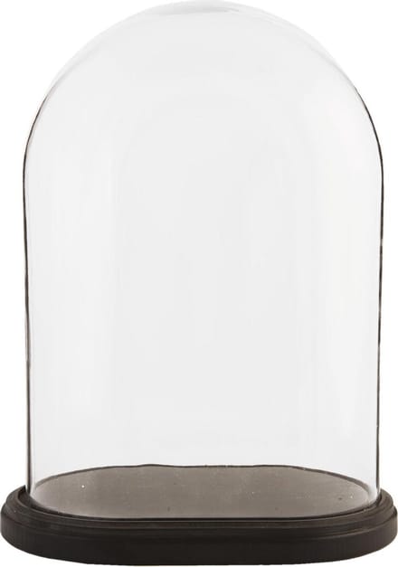 Clayre & Eef Stolp 33x22x42 cm Bruin Glas