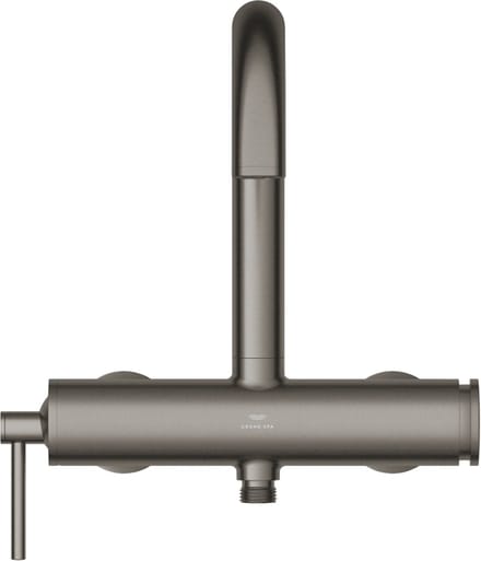 Grohe Atrio Spa Badmengkraan Hard Graphite Geborsteld
