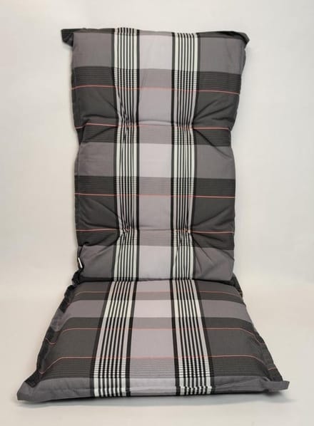 Madison Tuinstoelkussens 50x105 cm Bernhard grey
