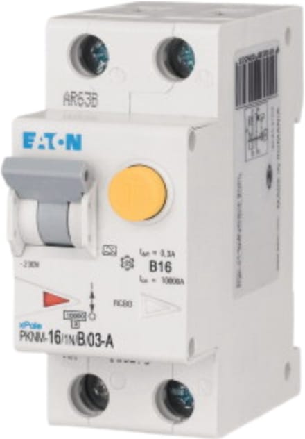 Eaton xPole aardlekautomaat B16 300mA 1P+N 10kA (236207)