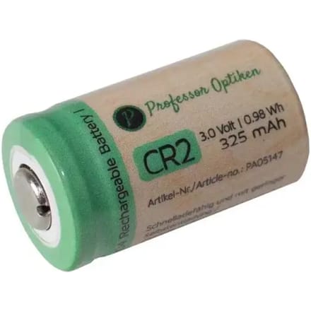 Batterij Professor Optiken CR2 Accu Li-Io