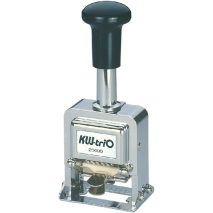 Numeroteur Stempel met 6 cijfers KW-Trio 206