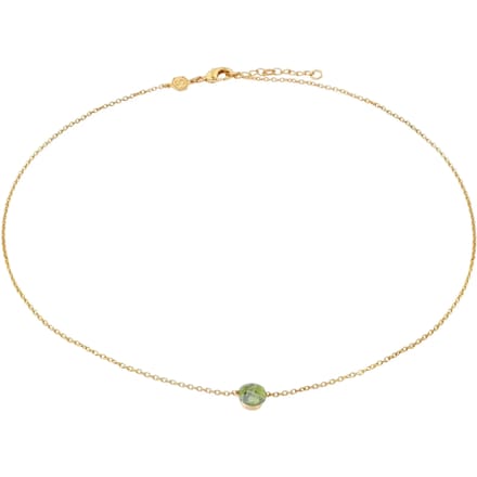 Peridot stenen collier voor dames Sloya Aurora