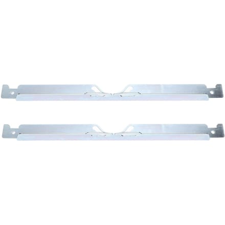 2PCS Plaques d'Outil d'Alignement des Orteils Acier Inoxydable Mesure Précise avec Trous de Suspension Universel white