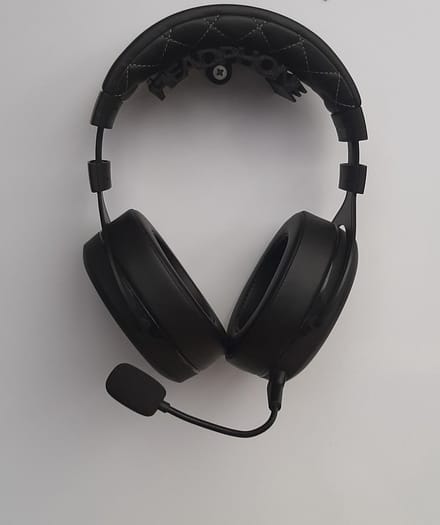 Hoofdtelefoon houder - muurbevestiging - wandbevestiging - Zwart