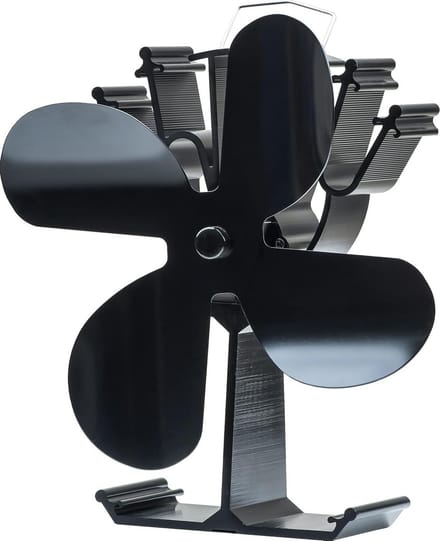 Logbrander Ventilator Warmte Aangedreven Hout Kachel Accessoires - Houtkachel Fan