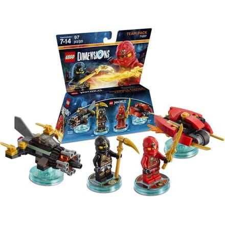 Warner Bros LEGO Dimensions Team Pack-LEGO Ninjago (Diversen) Nieuw