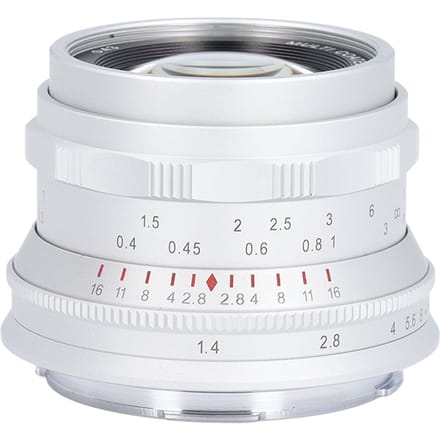 35mm F1.4 Full Frame Portretlens Optisch Glas Groot Diafragma Vast Handmatige Focus L-Mount Camera wit