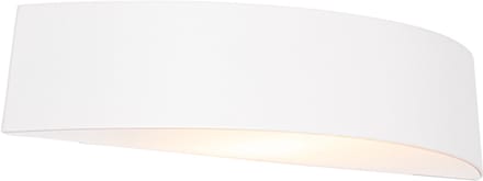 QAZQA caz - Moderne Wandlamp voor buiten - 1 lichts - D 7.5 cm - Wit - Buitenverlichting
