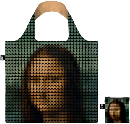LOQI Shopper - Leonardo da Vinci Mona Lisa - Pix & Love - Gerecycled materiaal