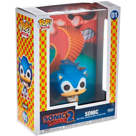 Pop Game Cover: Sonic the Hedgehog 2 - Funko Pop #01