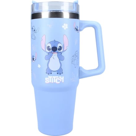 Disney Stitch Bottled Bliss Stainless Steel reisbeker 900ml blauw Drinkflessen