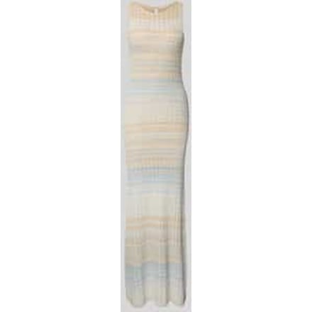 Gebreide jurk van viscosemix model 'ROSALYN'