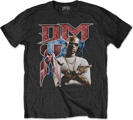 DMX - Bootleg Red Heren T-shirt - S - Zwart