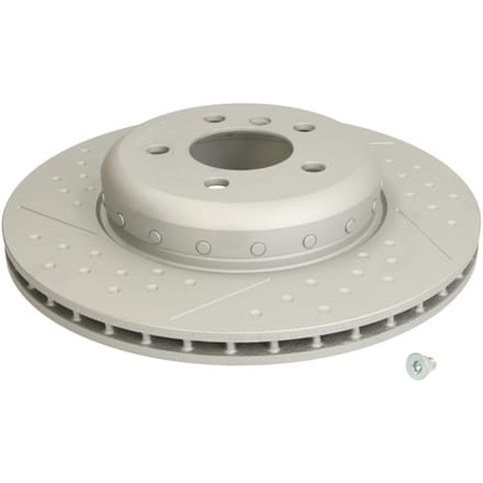 Remschijf BOSCH 0 986 479 E15 achter, geventileerd, sleuf, sterk gecarboniseerd, 1 Stuk